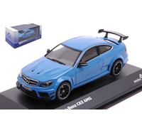Mercedes C / Class C63 6.3 V8 AMG Black Series 2012 Blue 1:43 Model 4311607