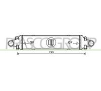 PRASCO ME029N004 Intercooler