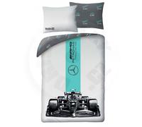 Mercedes Formula 1 Duvet Cover Set 140X200Cm Cotton Hamilton