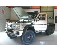 Mercedes G Wagon AMG Black Class G 63 6x6 Welly 1:24 Diecast Scale Model 24061