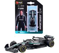 Mercedes George Russell 63 Model Car F1 AMG W16 2025 Diecast 1/64 9Cm Bburago