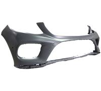 Mercedes GLE 15-19 Front Bumper Primed With Park Assist AMG/AMG Line