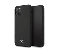 Mercedes iPhone 11 Pro Case, Black - Silicone Line Hardcase MEHCN58SILBK