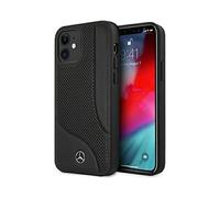 Sourcing Mercedes Mehcp12scdobk Iphone 12 Mini 5.4 Leather Perforated Area Phone Case
