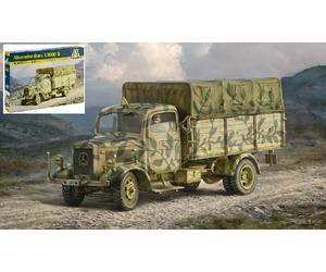 Mercedes L3000 Plastic Kit 1:35 Model Italeri
