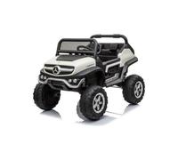 Mercedes Mini Unimog electric car - 12V - White