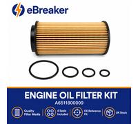 Mercedes OM651 Diesel Engine 2.1 2.2 CDI Oil Filter A6511800009 Fits Many Models