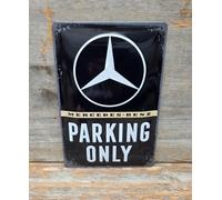 Nostalgic-Art Retro Tin Sign - Volkswagen - Bulli T1 - Adventure Awaits - VW Bus gift idea, Metal Plaque, Vintage design for decoration, 15 x 20 cm