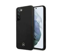 Mercedes silicone hard case, black - Samsung Galaxy S22 Plus