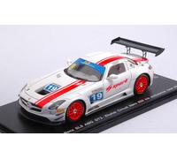 Mercedes Sls Gt3 #19 Zhuhai Circuit Hero 600 Km 2018 S.ortelli / H.ripert Model