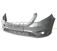 Fits Mercedes Vito Front Bumper Primed With Fog Lamp Holes With PDC With APA 14-