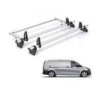 Mercedes Vito Roof Rack Fits 2015+ Standard Roof 2X Bars + Roller Rhino Kammbar Only Fits Extra Long Wheelbase Models