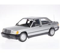 Mercedes W201 190E 1982 silver diecast modelcar 155037004 Minichamps 1:18