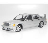 Mercedes W201 190E 2.5-16 EVO 2 silver diecast modelcar Minichamps 1:18