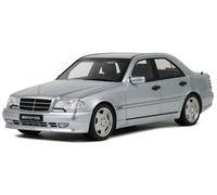 Mercedes W202 C 36 AMG C-Class silver diecast model car OT443 Otto 1:18