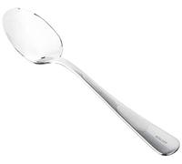Mercer Culinary 7-7/8-Inch Stainless Steel Plating Spoon with Solid Bowl, Silver