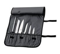 Mercer Culinary 7-Pocket Knife Roll, Black