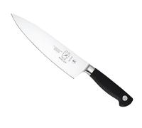 Mercer Culinary Genesis 8-Inch Stainless Steel Short Bolster Forged Chef's Knife, Black , M21078