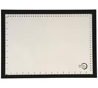 Mercer Culinary Silicone Bake Mat with Black Border, Half Size, 11 7/8-Inch by 16 1/2-Inch