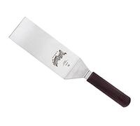 Mercer Culinary M18360 Hell's Handle 8 x 3-Inch Square Edge Turner/Spatula, Stainless-Steel, Multi-Colour