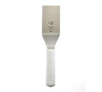 Mercer Culinary M18730WH 4 x 2.5-Inch Square Edge Turner 4x2 inchTurner, Stainless Steel, White
