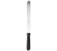 Mercer Culinary M18800P Straight Spatula 25.5cm 10-Inch, Stainless Steel, Black