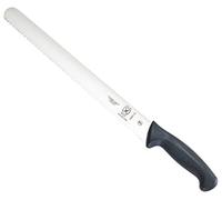 Mercer Culinary M23112 Millennia Black Handle, 12-Inch Wavy Edge, Slicer