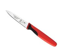 Mercer Culinary M23930RD Millennia Paring Knife, Red, 3-Inch, 6" Narrow Boning Knife