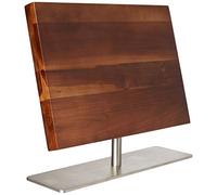 Mercer Culinary M30725 Magnetic Knife Board on Stand, Stainless Steel, 14 1/8" x 10 1/4", M30725