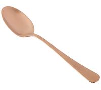 Mercer Culinary M35140RG Plating Spoon Solid Bowl, Stainless Steel, Rose Gold, 19.1 x 4.2 x 2.2 cm