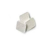 Mercer Culinary M36008 BLU Compressed Towels, Cotton, White