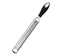Mercer Culinary MercerGrates Fine Zester, Narrow, Stainless Steel, Black