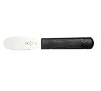 Mercer Culinary Millennia 3 1/2-Inch Spreader - Wavy Edge, Stainless Steel, 15x10x3 cm, Black