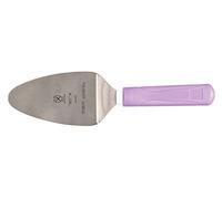 Mercer Culinary Millennia 5 x 3-Inch Stainless Steel Pie Server/Spatula with Purple Handle