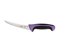 Mercer Culinary Millennia 6-Inch Stainless Steel Curved Boning Knife, Purple
