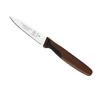 Mercer Culinary Millennia Color Handle Cutlery 3" Slim Paring Knife Brown