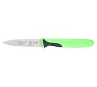 Mercer Culinary Millennia Color Handle Cutlery 3" Slim Paring Knife Green