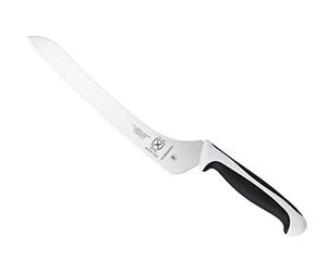 Mercer Culinary Millennia Color Handle Cutlery 9" Offset Bread Knife (Wavy Edge) White