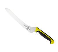 Mercer Culinary Millennia Color Handle Cutlery 9" Offset Bread Knife (Wavy Edge) Yellow