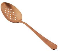 Mercer Culinary Plating Spoon Perforated Bowl, Stainless Steel, Rose Gold, 27.8 x 9.1 x 3.1 cm