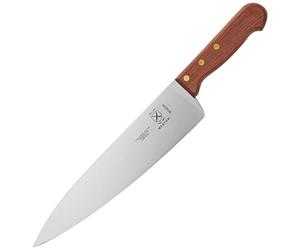 Mercer Culinary Praxis 10-Inch Chef Knife, Rosewood Handle, Stainless Steel, Brown