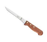 Mercer Culinary Praxis 6-Inch Boning with Rosewood Handle, Stainless Steel, Silver, 31.68 x 8.8 x 2.2 cm