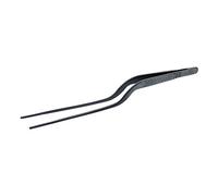 Mercer Culinary Precision Plus Tong Offset 7, Stainless Steel, Black, 20.3 x 1.0 x 1.9 cm