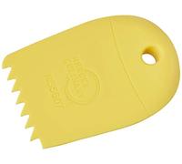 Mercer Culinary Silicone Saw Tooth Plating Wedge, Multi-Colour, 3 3/4" x 2 1/2" (9.5 x 6.4 cm)