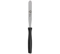 Mercer Culinary Straight Spatula, 4.25 Inch, Stainless Steel, Black