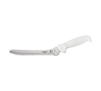 Mercer Culinary Ultimate White Cutlery 8" Offset Bread Knife