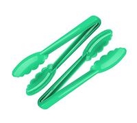 Mercer Hell's Tools Green Nylon 9.5 Inch Utility Tongs, Set of 2