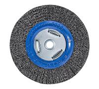 Mercer Industries 183010-6" x 3/4" x 2", 1/2", 5/8" Crimped Wire Wheel, .014 Carbon Steel Wire