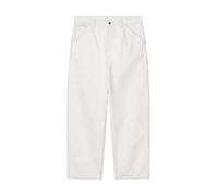 Mercer Stripe Single Knee Pant - male - Carhartt Wip - Wide Trousers - White - M - Trousers M