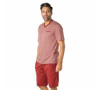 Mercerised Cotton Short Pyjamas terracotta